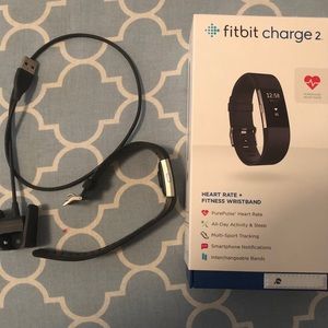 Fitbit charge 2 with charging cord